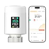 EZAIoT WLAN Heizkörperthermostat TRV901W – Smart Heizungsthermostat mit App & Alexa, Thermostat Heizung ohne Gateway, kompatibel mit Google Home