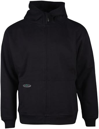 Arborwear Double-Thick Full Zip Hoodies for Men - Heavyweight Cotton Fleece Mens Sweatshirt with Inner and Handwarmer Pockets