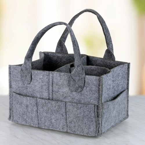 baby plus Keçeli Anne Bebek Bakım Çantası Organizer - Görsel 3