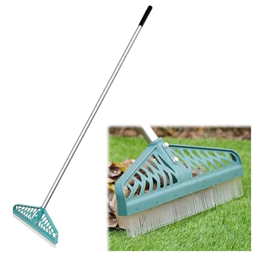 Adjustable Turf Rake for Lawn Care