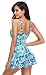 SHEKINI Bañador con Falda Traje de Baño de Una Pieza Monokini con...