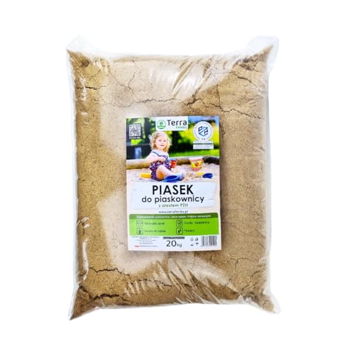 Feniks Spielsand 20kg | Quarz Sand für Sandkasten | Kinder Spielsand | Dekosand