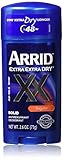 Arrid XX Wide Regular Solid Antiperspirant & Deodorant Stick 2.6 oz (Pack of 6)