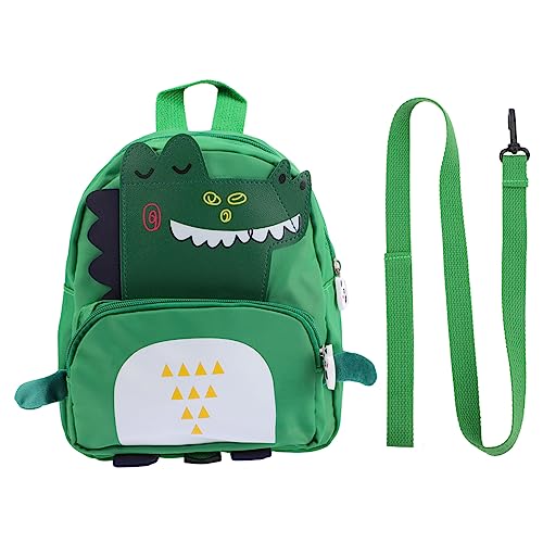 Toyvian Mochila Anti-Perda Mochila Infantil Mochila Traseira Coleira Para Criança De Náilon Verde Co