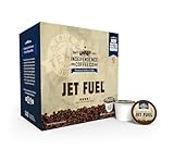 Independence Coffee Co. Jet Fuel Intense and Heavy Body, Dark Roast, Single Serve Coffee K Cup Pods, 40 Count