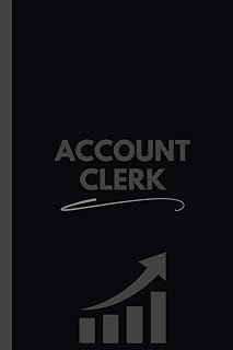 Account Clerk Notebook (6 x 9 Inches): Blank Lined Journal for Accounting Professionals, Bookkeepers, and Finance Assistants