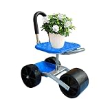 Carrello da giardino con sedile – Sgabello regolabile per sedia da giardino le Work Support Maintenance Aid for Field Planting