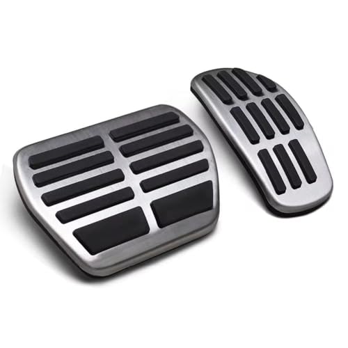 DYJGUXEB Fit for Infiniti QX50 2019-2023 LHD RHD,Car Pedal Cover, Stainless Steel 2pcs AT Car Footrest Accelerator Gas Brake Pedal Pads Cover Kit