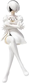 Yorha 2B Figure Anime 2B Sitting Figure Game Characters 2Bautomata Statue Model No.2 Type B Anime Cake Topper Gift For Fans