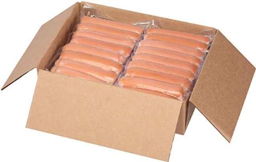 HOT DOG, ALL-MEAT 6:1 6" SKINLESS COOKED FROZEN BULK