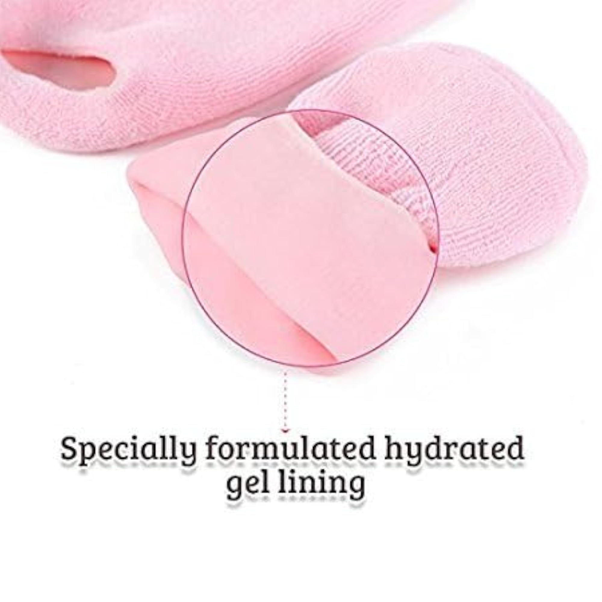 Spa Moisturizing Gel Socks for Dry Feet Treatment