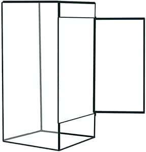 Amazon.com: 4.3 * 4.3 * 8.4IN Small Rectangle Glass Terrarium Planter ...