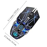 Zoom IMG-1 eastygold mouse da gioco cablato