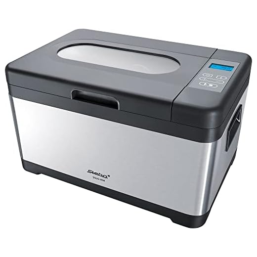 Steba 05.14.00 SV 2 Sous-Vide Garer 10 liter, stål, 10 liter, silver