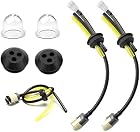 Foto di Decespugliatore Tubo Carburante, Tubo Carburante Serbatoio Decespugliatore Filtro Benzina,Flessibile del Carburante di Ricambio Accessori, per Tosaerba Tagliasiepi Potatore, 6 Pezzi, Butyeak