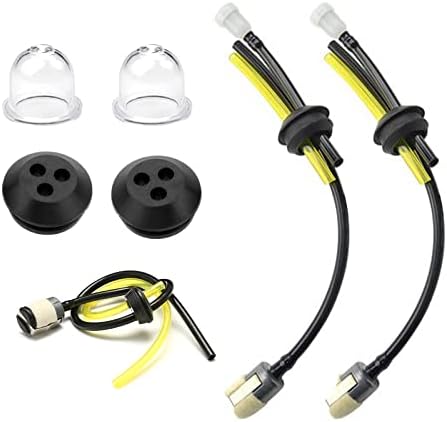 Decespugliatore Tubo Carburante, Tubo Carburante Serbatoio Decespugliatore Filtro Benzina,Flessibile del Carburante di Ricambio Accessori, per Tosaerba Tagliasiepi Potatore, 6 Pezzi, Butyeak — foto principale