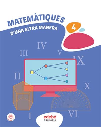 Portada de Matematiques 4º Educacion Primaria Catalan
