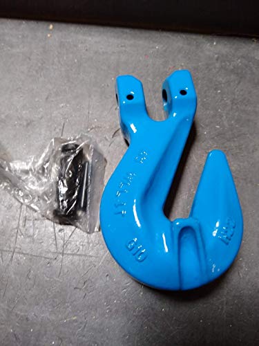 Autohauler Supply - 2-Pack Of Heavy Equipment Flatbed Binder Chains With Clevis Grab Or Slip Hooks (Clevis Slip Hook & Grab Hook, 3/8" Grade 100) #TOP1