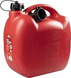 START - Kanister aus Kunststoff, 10L Flüssigkraftstoffbehälter, mit Bochettone für Wartung, Notfallnutzung im Auto, Marke START