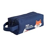 🥳 Pouch/Estuche escolar pequeño, protege sus útiles de oficina, papelería escolar y accesorios de maquillaje, caja de almacenaje, bolsa de viaje, caja de herramientas, bolsa de teléfono celular y estuche organizador pequeño.