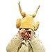ZSQSM novità Cappello di Tacchino di Natale, Cappello di Tacchino Divertente, Cappello di Tacchino di Natale in Peluche per Il Costume di Natale del Ringraziamento.