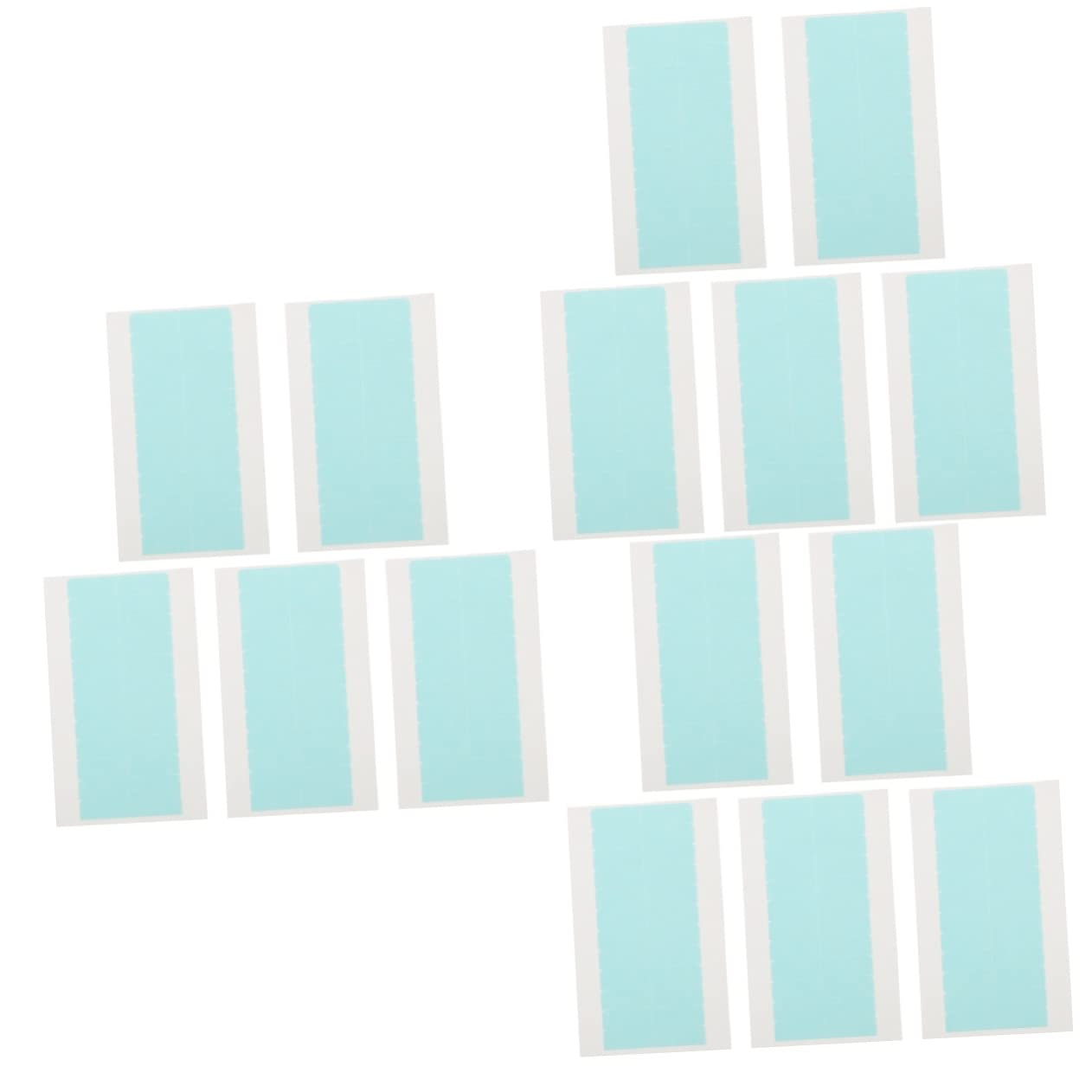 balacoo 15sheets Quality Material Hair Extension Glue Strips Tape Extension Adhesive for Wig Sticker for Wig Natural Appearance Hair Accessories Pack