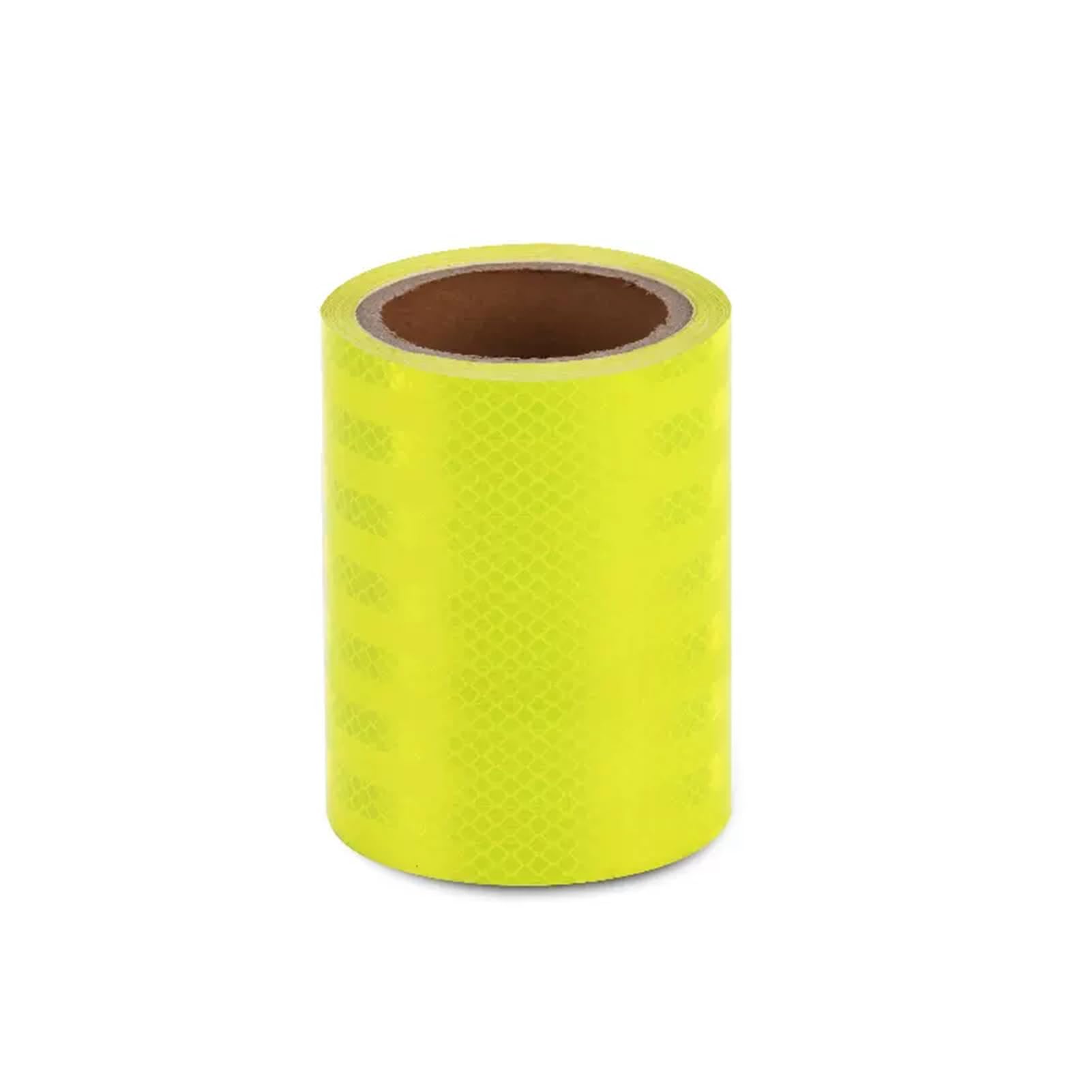 Taśma odblaskowa, Żółta taśma odblaskowa Taśma ostrzegawcza Taśma samoprzylepna Outdoor Trucks Samochody Naklejki odblaskowe(10 mx15 cm)