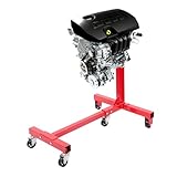LYNICESHOP 360 ° Rotating Engine Stand, for Auto Repair Stands 1250lbs Capacity Big Hoists, for garages, Repair Shops, Automobile Factories