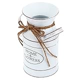 Pot de fleurs rustique, pot de fleurs en fer, pièce centrale de mariage, il peut être placé dans votre jardin, salon, étude, bureau et autres endroits, très pratique.