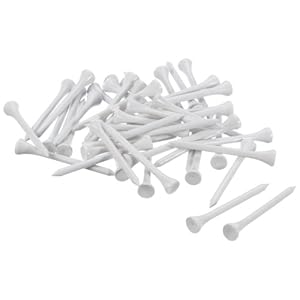 LONGRIDGE Granel (1000) Tees Largos de Madera 69mm Blanco