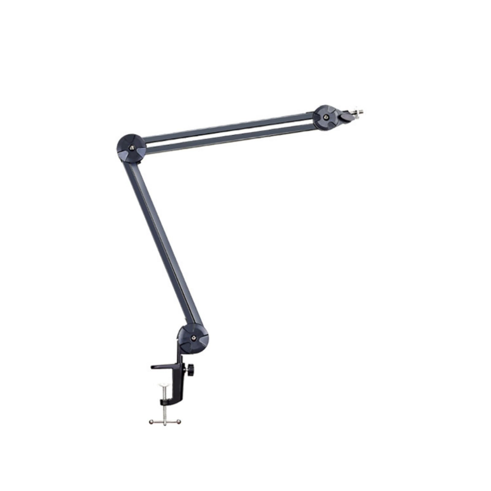 Metall Mikrofonarm Ständerhalter, flexible Positionierung, starke tragende Tischhalterung für Desktop Setups, flexibler Mikrofonarm