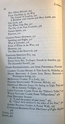 Minor Knickerbockers: Representative Selections B000FMBS6S Book Cover