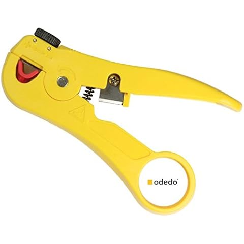 Pelacables Odedo® con Cortacables para Cable de Red Cover