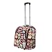 Rockland Melrose Upright Wheeled Underseater Carry-On Luggage, Owl