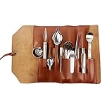DUEBEL Professional Chef Plating Kit, 12 Piece Culinary Plating Set, Stainless Steel (12 Piece)