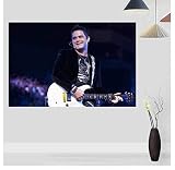 ZOEOPR Cartel Alejandro SANZ Cantante De Música Pop Estrella Moda Carteles E Impresiones Atractivos Arte De Pared Lienzo Pintura Póster Decoración del Hogar 50 * 70Cm Sin Marco