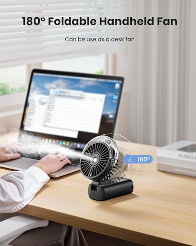Gaiatop 180 Degree Foldable Misting Fan - Image 3 of 7