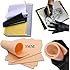 25Pcs Tattoo Skin with Transfer Paper, Include 5Pcs 3MM Fake Skin Soft Silicone 7.4 x5.6in Tattoo Practice Skin and 20Pcs Stencil Paper for Beginners & Artists