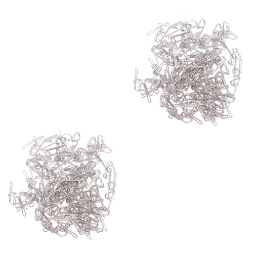 Ganchos para cortinas Cabilock metal de alta resistencia pack de 200 para ducha y hogar 2