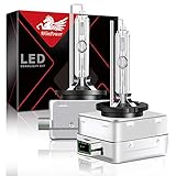 WinPower 35W D3S HID Xenon Headlight Replacement Bulbs 6000K, Pack of 2