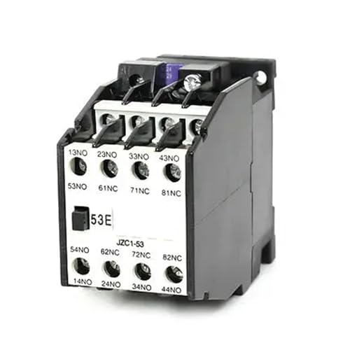 Relais contacteur AC JZC1-53 résout les erreurs de câblage triphasé 24V 50Hz