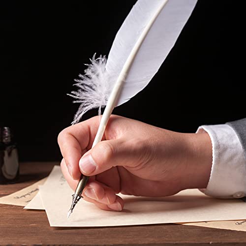 30 Pcs Natural Feathers For Diy Crafts 10-18Cm Assorted Wild Feather Duck Wing Carnival Halloween Handwork Quill Wedding Home Party Decorations (2 Style) #TOP4