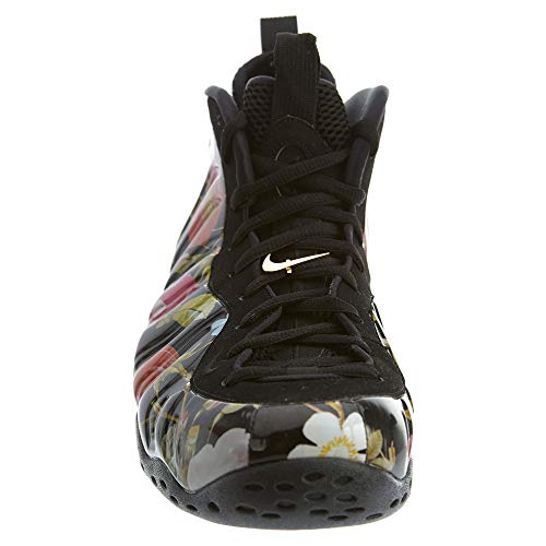 Nike Mens Air Foamposite One Basketball Shoes (8.5) Black/Black-White #TOP1