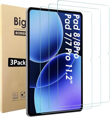 Bigqin �y3���Z�b�g�zXiaomi Pad 7 /7 Pro �Ή� �K���X�t�B����11�C���` �^�u���b�g�p�ی�t�B���� | �t���ی�t�B���� �Ռ��z�� �w��h�~ �����ߗ�HD �C�A�h�~ 9H�d�x��ʕی십���K���X�t�B�����J�o�[ �ی�t�B����