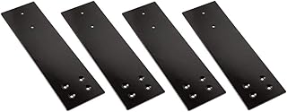 Fastcap - 3-1/2-inch x 12-inch Speedbrace for Granite Counter-top Support, 300 Pound Load Capacity, Black, 4-Pack - 08176-4P