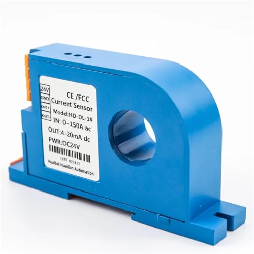 Sensor transductor de corriente AC/DC de 0-400A con salida analógica de 4-20mA para PLC 5