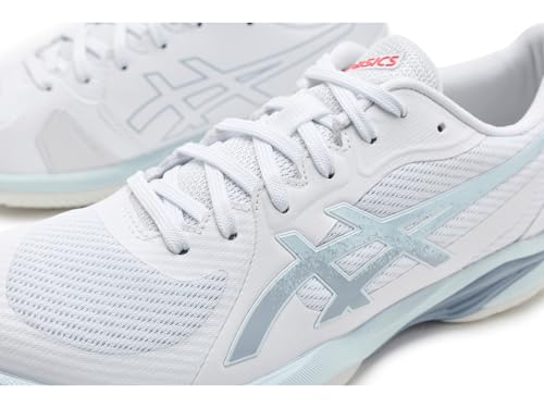 ASICS Women's Solution Swift FF 2 Tennis Shoes - White/Sky, Size 9 angle 2