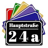Hausnummer mit Straßennamen Strassenschild Personalisiert mit Hausnummer...