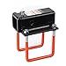 HiTow RV Bumper Bike Rack Carrier Hitch Receiver Adapter for 4" Square RV Bumpers Bike Cargo Coachman