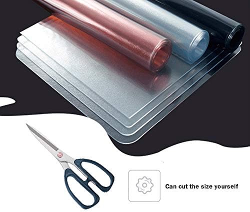 VITA FELICE Homen Tablecover Waterproof PVC Protector for Table/Desk Table Pads Table Covers Custom Size (23.5x39 Inch(60x100cm))